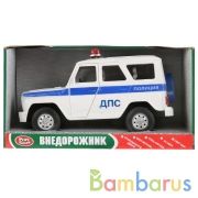 МАШИНА ИНЕРЦ. ПОЛИЦИЯ ДПС, СВЕТ+ЗВУК, ОТКРЫВ. ДВЕРИ, РУСС. СЕРИЯ 9076-D В РУСС. КОР в кор.2*18шт | фото №0