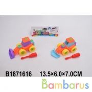 Конструктор машина с ключом 6702C в пак. в кор.2*144шт | фото №0