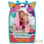 Косметика ДЛЯ ДЕВОЧЕК ЭНЧЕНТИМАЛС набор: лак, розовая помада, блистер МИЛАЯ ЛЕДИ в кор.4*24шт | фото №0