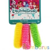 Аксессуары д/девочек ЭНЧЕНТИМАЛС резинки для волос, 3 шт МИЛАЯ ЛЕДИ уп-12шт в кор.125уп | фото №0