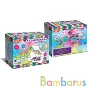 Набор д/детского тв-ва аквамозаика 300 бусин, ДИНОЗАВРЫ МУЛЬТИ АРТ в кор.48шт | фото №0