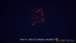 FD4113 red to green CROSSETTE 4шт | фото №0