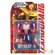 Робот трансформирующийся ТЕХНОДРАЙВ в кор.2*84шт | фото №0