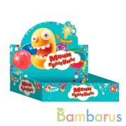 Игрушка мяч-попрыгун "бабочки+блёстки" 5,5 см со светом, в дисплее ИГРАЕМ ВМЕСТЕ уп-12шт в кор.12уп | фото №0