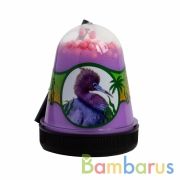 ИГРУШКА ТМ SLIME "JUNGLE" С РОЗОВЫМИ ПЕНОПЛАСТОВЫМИ ШАРИКАМИ (ЦАПЛЯ) 130 Г в кор.32шт | фото №0