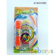 Набор оружия (лук+стрелы) мишень на карт. в кор.2*36шт | фото №0