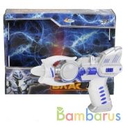 БЛАСТЕР "ИГРАЕМ ВМЕСТЕ" НА БАТ. СВЕТ+ЗВУК В РУСС. КОР. в кор.2*24шт | фото №0