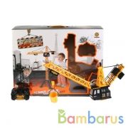 Кран р/у на аккум. со светом, с аксесс., usb з/у в кор. в кор.8шт | фото №0