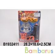 Набор полиция (пистолет с присосками + аксесс.) 135-09 на карт. в кор.2*108шт | фото №0