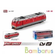 Машина металл. инерц. локоматив в кор. в кор.2*40шт | фото №0