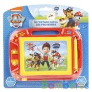 Доска для рисования магнитная Щенячий патруль, 2 печати на блистере Играем вместе в кор.2*24шт | фото №0