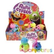 Игрушка антистресс "Играем вместе" микс: динозавр+змея+медведь+альпака в дисплее уп-12шт в кор.12уп | фото №0