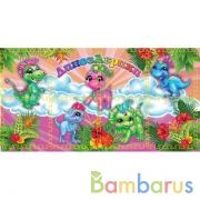 Коврик-пазл динозаврики 8 сегментов, каждый 31.5*31.5см ИГРАЕМ ВМЕСТЕ в кор.12шт | фото №0