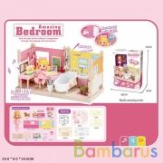 Дом для кукол, на бат свет+звук, с мебелью и фигурками 6203 в кор. в кор.2*12шт | фото №0