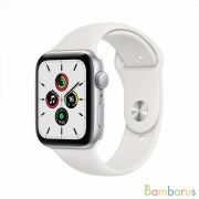 Часы Apple Watch SE GPS 40mm Aluminum Case with Sport Band Серебристый/Белый MYDM2 | фото №0