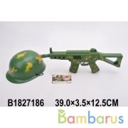 Набор оружия (какска + автомат-трещетка) в сетке в кор.2*48шт | фото №0