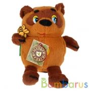 МЯГКАЯ ИГРУШКА "МУЛЬТИ-ПУЛЬТИ" ВИННИ ПУХ ИЗ М/Ф., ОЗВУЧ. РУСС. ЧИП В ПАК. 15СМ в кор.24шт | фото №0