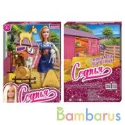 Кукла 29 см София, ферма, руки и ноги сгиб., акс, кор КАРАПУЗ в кор.2*30шт | фото №0