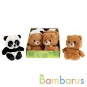 Игрушка мягкая "медвежонок (2 вида)", 16см, без чипа, в дисплее Мульти-пульти уп-8шт в кор.9уп | фото №0