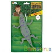 КРОКОДИЛ/ ЯЩЕРИЦА -ТЯНУЧКА "ИГРАЕМ ВМЕСТЕ" В АССОРТ. НА КАРТ. (РУСС. УП.) 28*17СМ в кор.2*72шт | фото №0