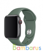 Ремешок Sportband для Apple Watch 38/40mm силиконовый (Сосновый лес) | фото №0