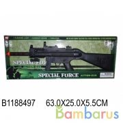 Оружие звуковое автомат на бат. свет+звук+вибр 0309B в кор. в кор.24шт | фото №0