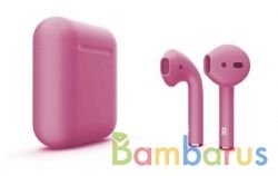 Беспроводные наушники Apple AirPods 2 Color (без беспроводной зарядки чехла) Розовый | фото №0