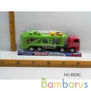 Трейлер инерц. с машинками, цвет в ассорт. в пласт. в кор.2*48шт | фото №0