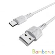 Кабель Borofone BX16 Easy charging cable for Lightning, Black | фото №0
