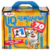 Буба. Цифры, цвета, фигуры. IQ чемоданчик. 35 карточек в чемоданчике Умные игры в кор.12шт | фото №0