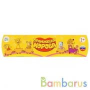 Тесто для лепки Оранжевая корова 4 цв. по 60 г (классические цвета), рф МУЛЬТИ АРТ в кор.18шт | фото №0