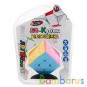 Логическая игра кубик на подставке, 3х3, на блист., 21*16*7см ИГРАЕМ ВМЕСТЕ в кор.2*72шт | фото №0