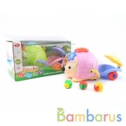 Игрушка на бат. ежик, свет+звук, с тележкой в кор. в кор.2*24шт | фото №0