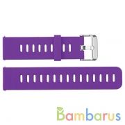 Сменный браслет 22мм (Amazfit GTR 47mm & Haylou LS05) однотонный (Темно-фиолетовый) | фото №0