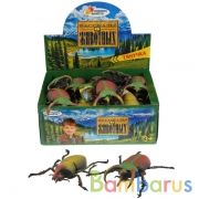 Игрушка пластизоль тянучка Играем вместе жук 12см 4 асс. в дисплее уп-36шт в кор.5уп | фото №0