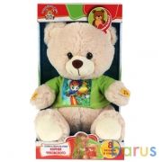 Игрушка мягкая Чуковский Корней, функц. мишка, 25см, муз. чип, в кор. Мульти-пульти в кор.6шт | фото №0