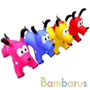 Мяч-прыгун Собачка, с рис., 1300г, в ассорт. в пак. в кор.15шт | фото №0