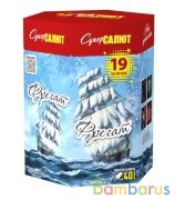 СуперСалют СС7718 Батарея салютов Фрегат (1,25"х19) Фейерверк | фото №0