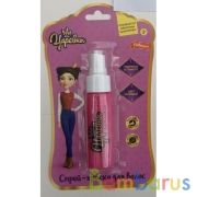 Косметика ДЛЯ ДЕВОЧЕК Царевны спрей-краска волос 30мл светится, блист роз МИЛАЯ ЛЕДИ в кор.6*24шт | фото №0