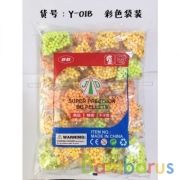 Пульки цвет в ассорт. в пак. уп-50шт в кор.20уп | фото №0
