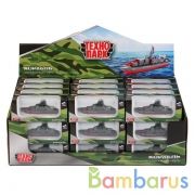 Машина металл корабль, 8 см, подвижные детали, кор. Технопарк уп-36шт в кор.2*2уп | фото №0