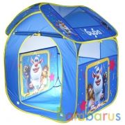 Палатка детская игровая "БУБА" 83х80х105см, в сумке ТМ "ИГРАЕМ ВМЕСТЕ" в кор.24шт | фото №0