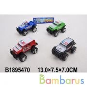 Машина инерц. цвет в ассорт. KS655A в пак. в кор.4*105шт | фото №0