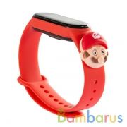 Сменный браслет Xiaomi Mi Band 5/6 Cartoon (Mario) | фото №0