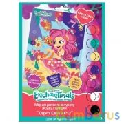 Набор д/дет тв-ва ЭНЧЕНТИМАЛС холст на карт. для росп. по ном. (17х23см) MultiArt в кор.50шт | фото №0