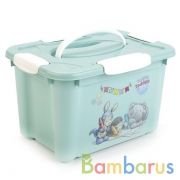 КОРОБКА УНИВЕРСАЛЬНАЯ С РУЧКОЙ И АППЛИКАЦИЕЙ "ME TO YOU" 5,5Л (ЗЕЛЕНЫЙ) в кор.16шт | фото №0