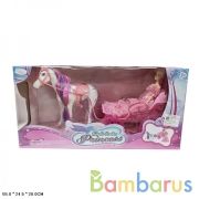 Карета для кукол с лошадью и куклой 807A в кор. в кор.6шт | фото №0