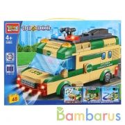 Конструктор "Город мастеров" инкассаторская машина (свет, звук, мотор), 48дет. в кор. в кор.2*24шт | фото №0