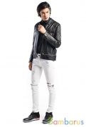 Кожаная мужская куртка | фото №0