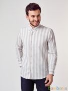 Рубашка Damon белый, бежевый | фото №0